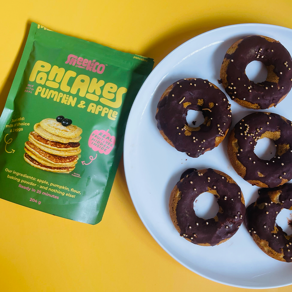 Cinnamon pancake donuts